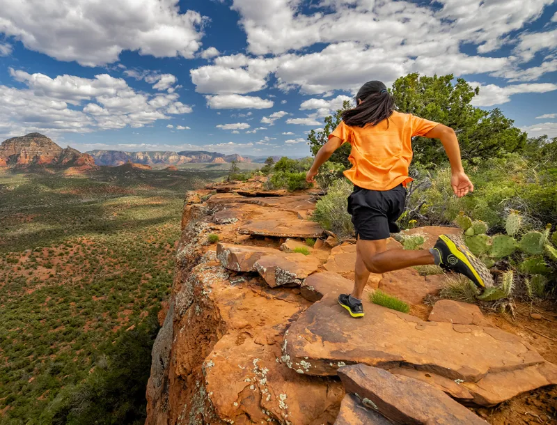 Topo MTN Racer 3 Men's Trail Running Shoe in Black/Lime-6